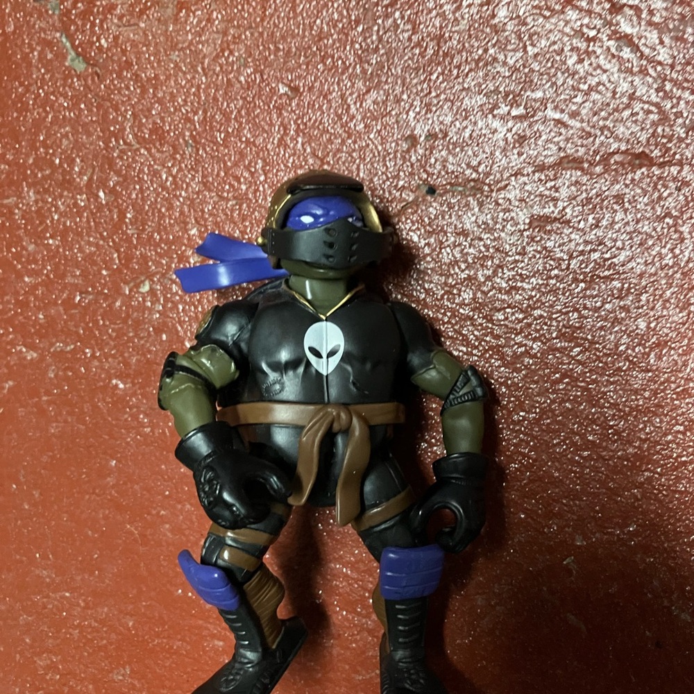 Ninja Turtle Action Figure - Black and Blue